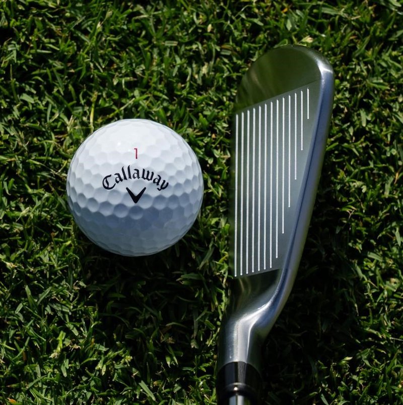 Callaway Apex Ti Fusion Plated herr järn, grafit
