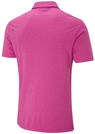 PING Hershel herr polo, ultra pink multi