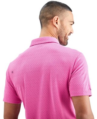 PING Hershel herr polo, ultra pink multi