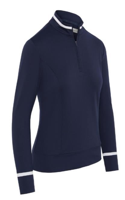 Callaway Thermal Long Sleeve Colourblock damtopp, peacoat
