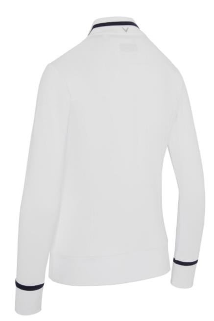 Callaway Thermal Long Sleeve Colourblock damtopp, brilliant white