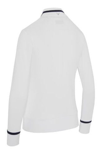 Callaway Thermal Long Sleeve Colourblock damtopp, brilliant white