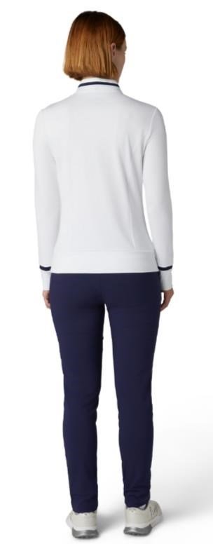 Callaway Thermal Long Sleeve Colourblock damtopp, brilliant white