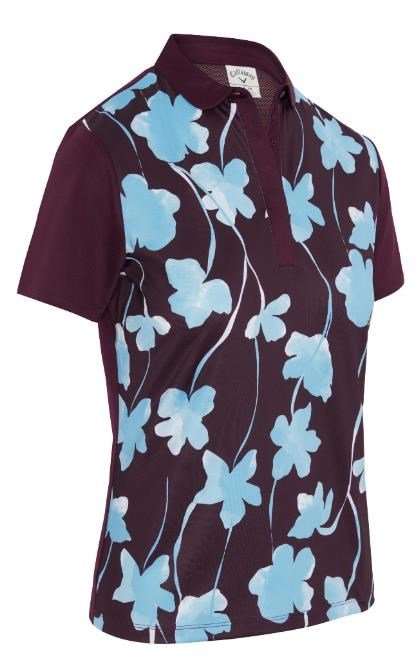 Callaway Stemmed Floral dam polo, potent purple