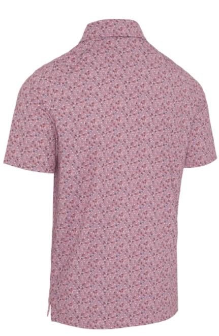 Callaway Novelty Confetti Print herr polo, mesa rose