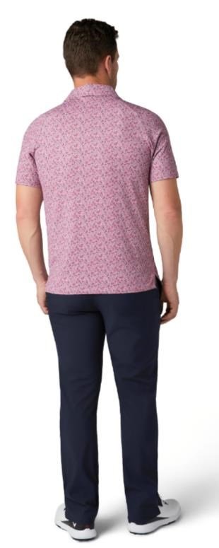 Callaway Novelty Confetti Print herr polo, mesa rose