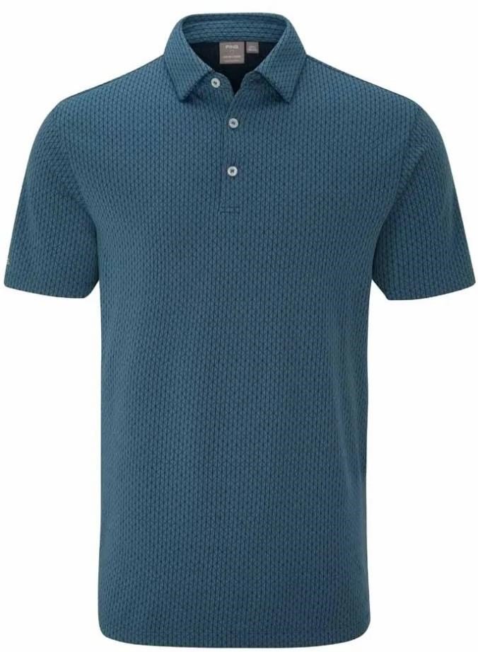 PING Hershel herr polo, blue fusion multi