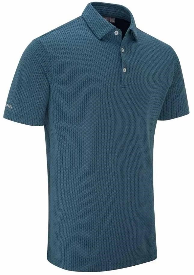 PING Hershel herr polo, blue fusion multi