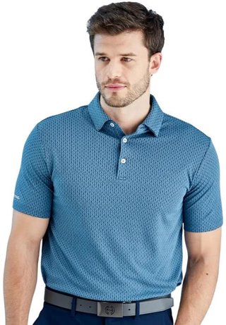 PING Hershel herr polo, blue fusion multi