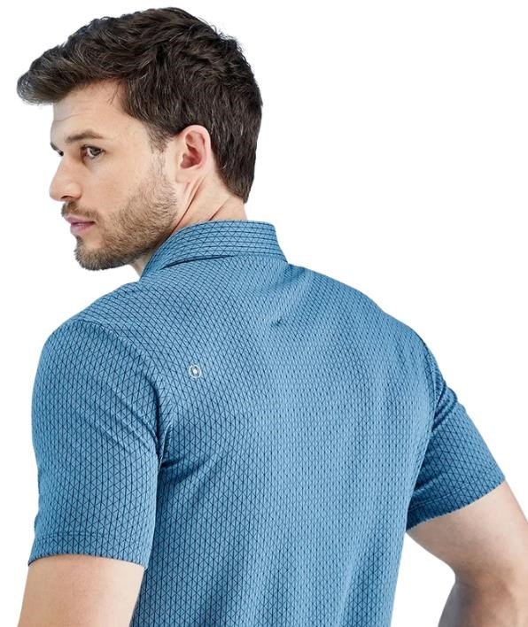 PING Hershel herr polo, blue fusion multi