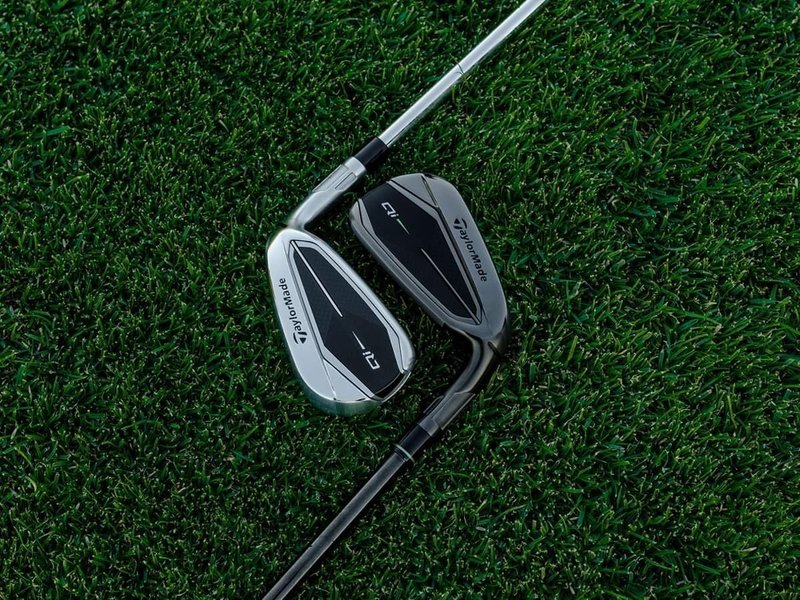 TaylorMade Qi Gunmetal Edition herr järnset, stål