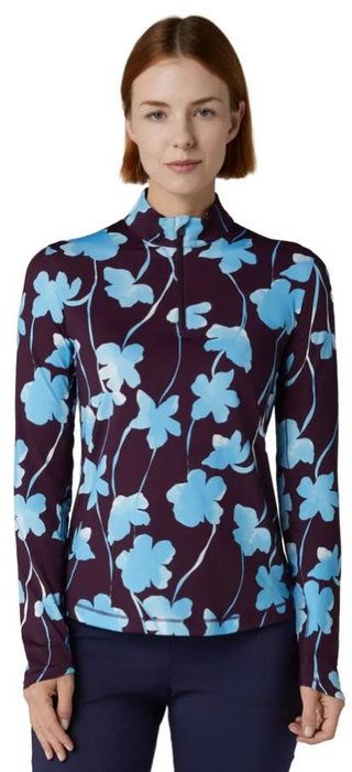 Callaway Stemmed Floral Sun Protection damtopp, potent purple