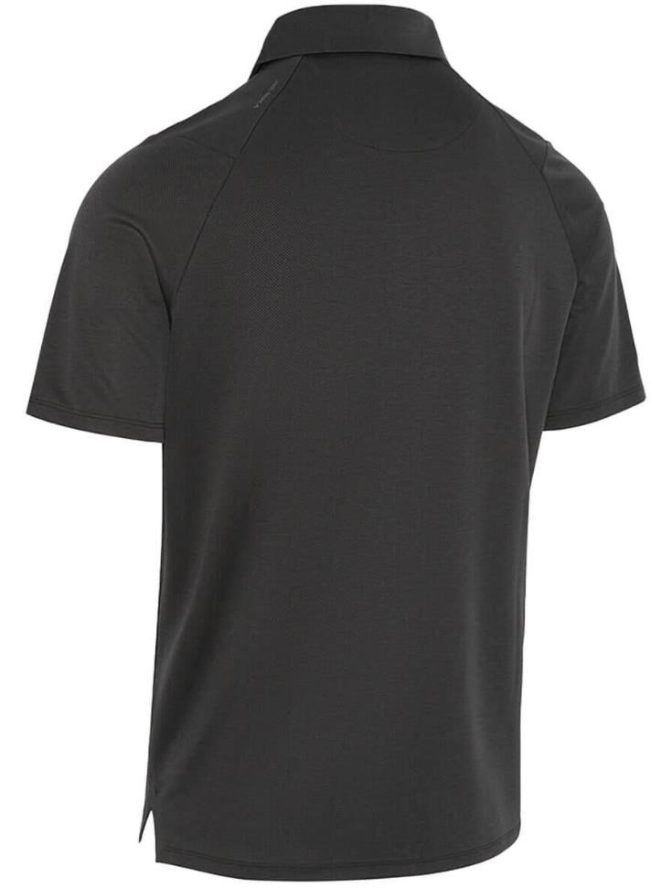 Callaway Chev Twill Jacquard herr polo, caviar