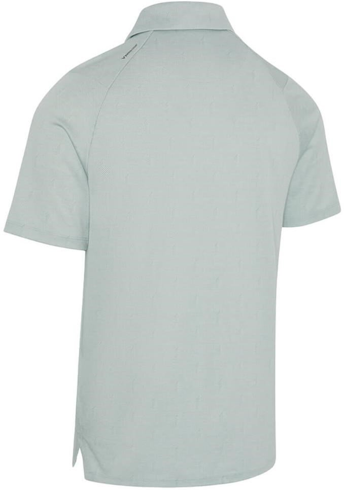 Callaway Chev Twill Jacquard herr polo, aquifer