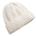 Under Armour Halftime Cable Knit dammössa, stone/khaki base