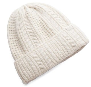 Under Armour Halftime Cable Knit dammössa, stone/khaki base