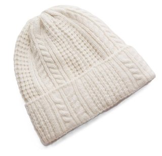 Under Armour Halftime Cable Knit dammössa, stone/khaki base