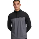 Under Armour T2G 1/4 Zip herr sweatshirt, svart/castlerock/vit