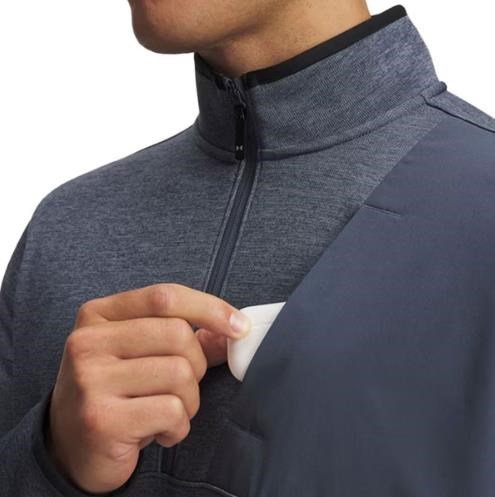 Under Armour Drive SweaterFleece 1/2 Zip herr sweatshirt, mörkgrå