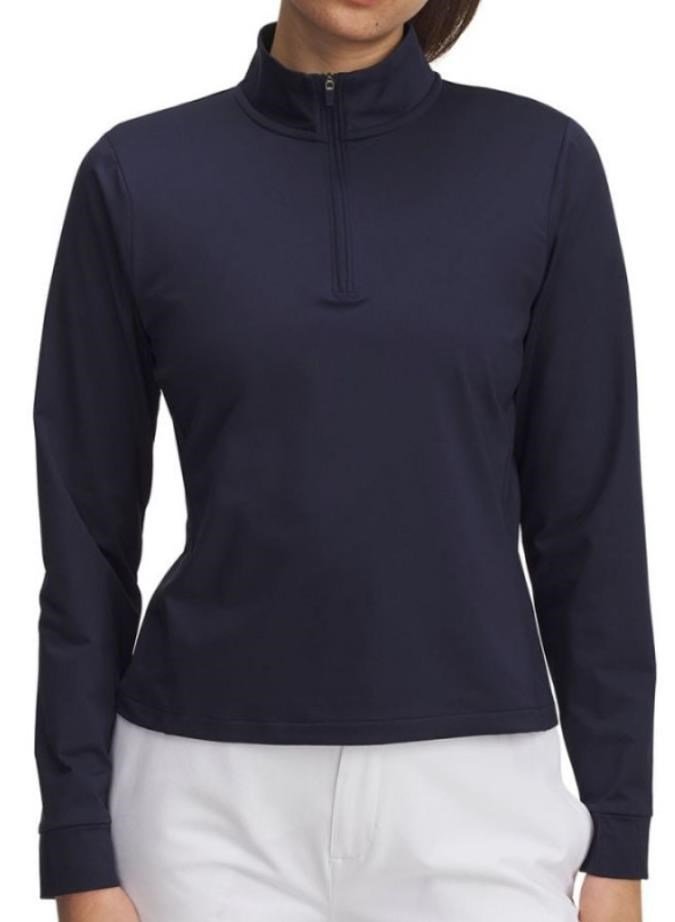 Under Armour Drive 1/4 Zip dam sweatshirt, midnight navy