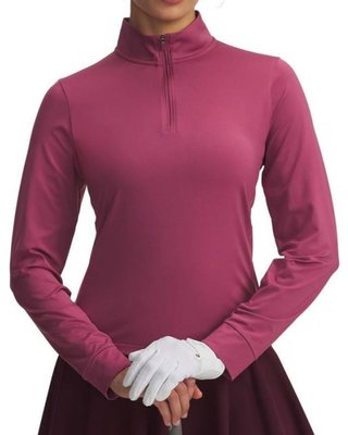 Under Armour Drive 1/4 Zip dam sweatshirt, fuchsia dark