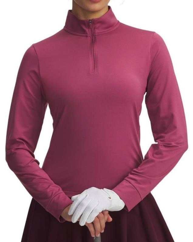 Under Armour Drive 1/4 Zip dam sweatshirt, fuchsia dark