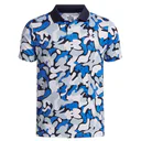 Under Armour Matchplay Printed junior polotröja, midnight navy/blue atlantis