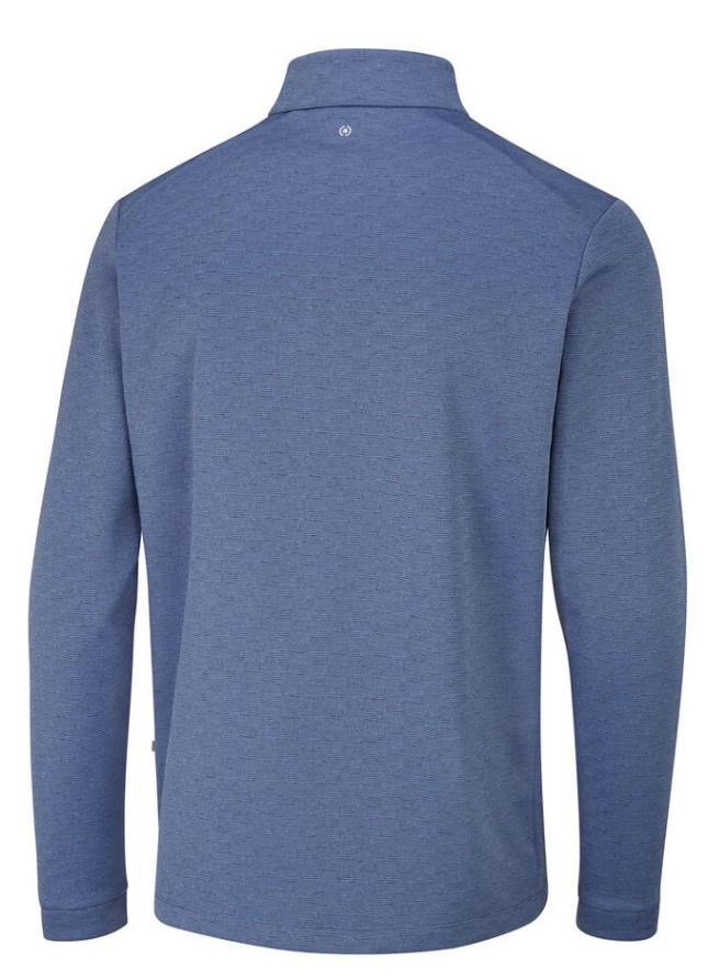 PING Bexton Half Zip Fleece herr sweatshirt, airforce multi
