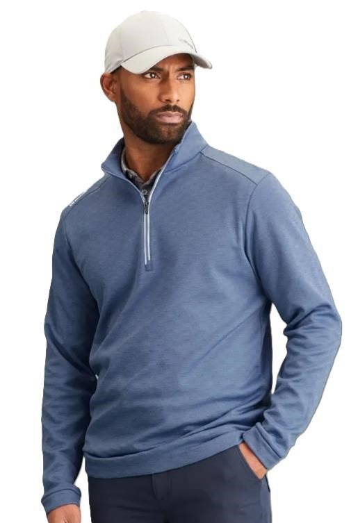 PING Bexton Half Zip Fleece herr sweatshirt, airforce multi
