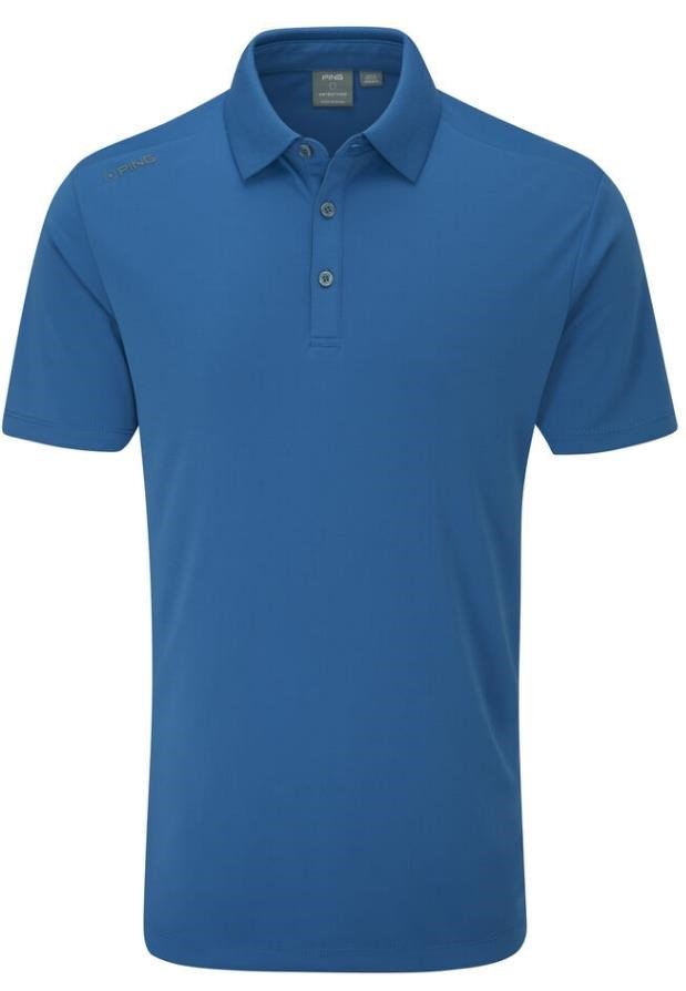 PING Lindum herr polo, tidal blue