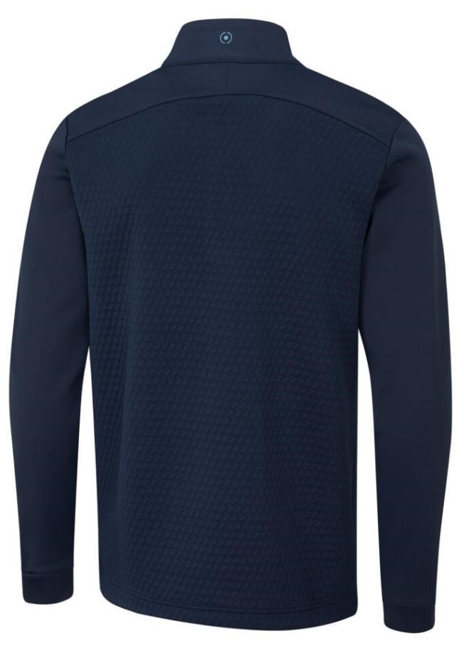 PING Nolan Quarter Zip Fleece herr sweatshirt, navy