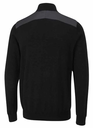 PING Connell Hybrid quarter-zip herr tröja, svart