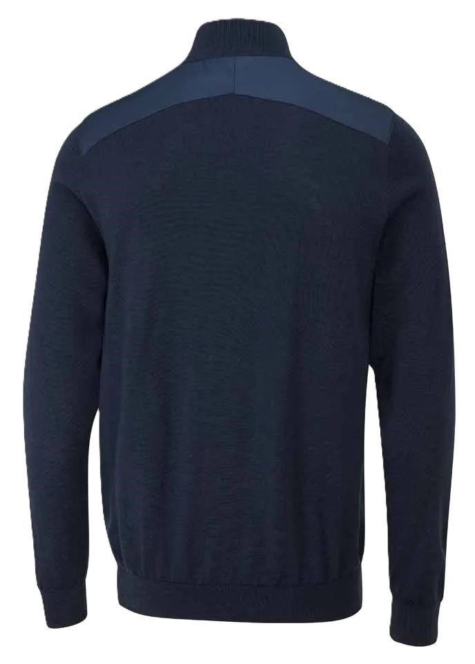 PING Connell Hybrid quarter-zip herr tröja, navy