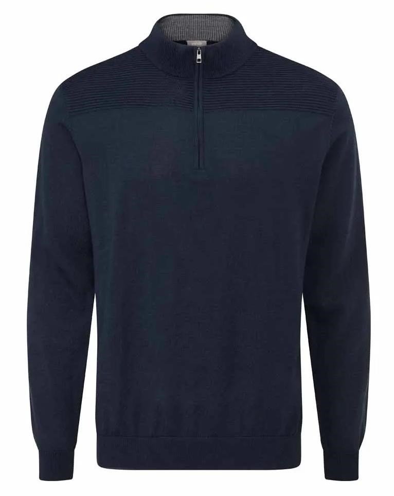 PING Dorset Quarter zip herr tröja, navy