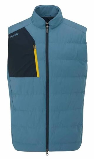 PING Norse Cocoon insulated PrimaLoft® herr väst, blue fusion/navy