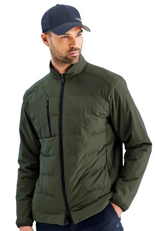 PING Norse Cocoon insulated PrimaLoft® herr jacka, dark olive