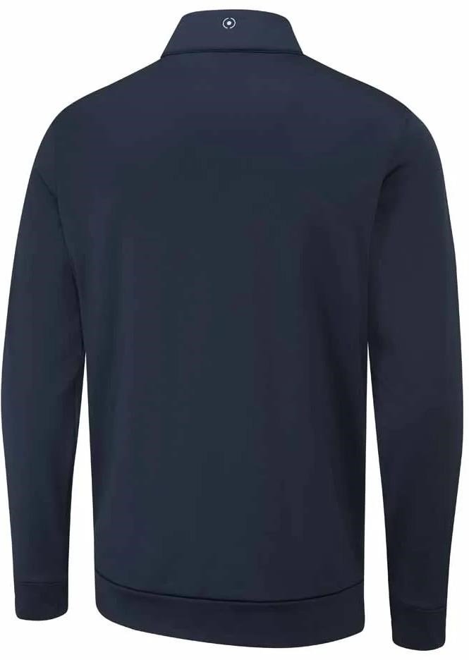 PING Aiden Hybrid fleece herr jacka, marinblå