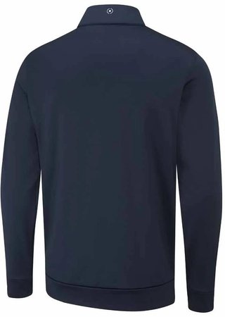 PING Aiden Hybrid fleece herr jacka, marinblå