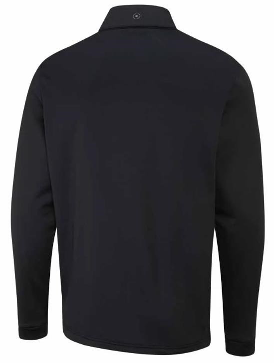 PING Astbury fleece herr jacka, svart/asfalt