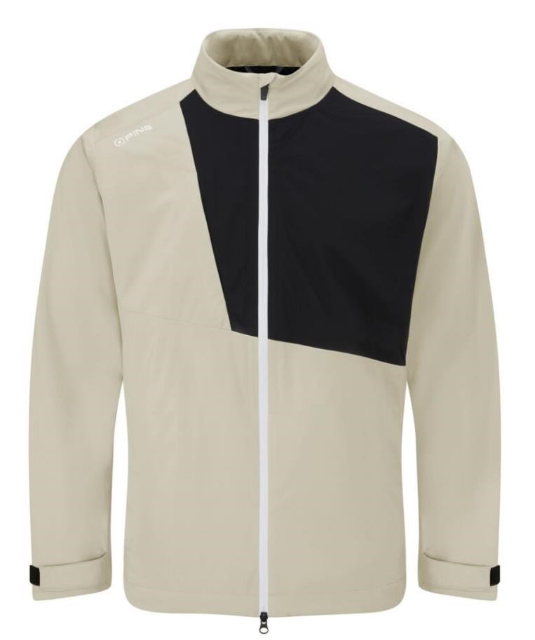 PING Impervious Waterproof herr jacka, willow/black