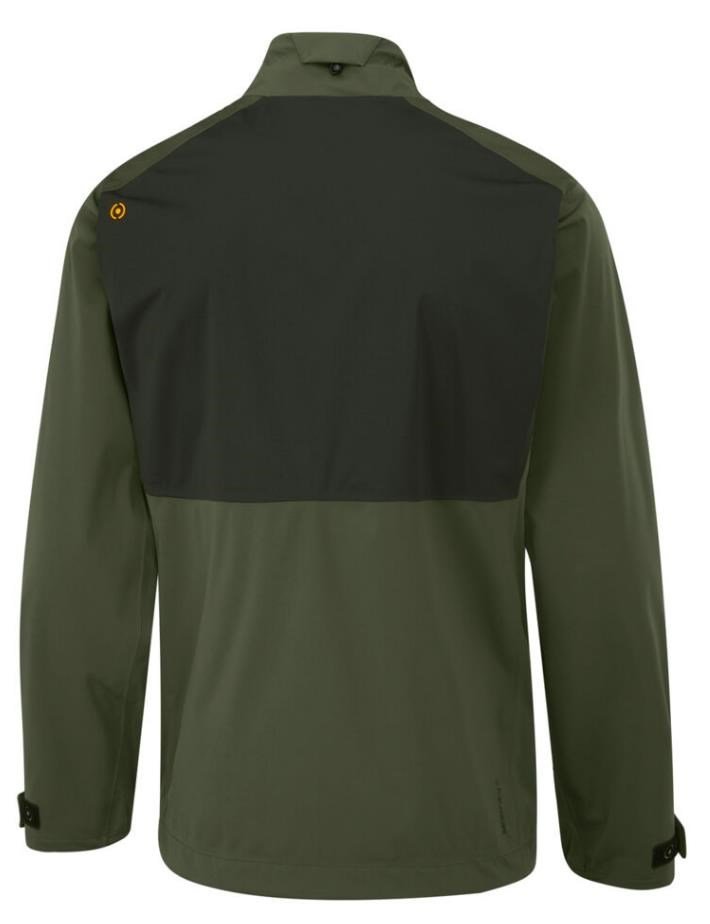 PING Impervious Waterproof herr golfjacka, dark olive/black