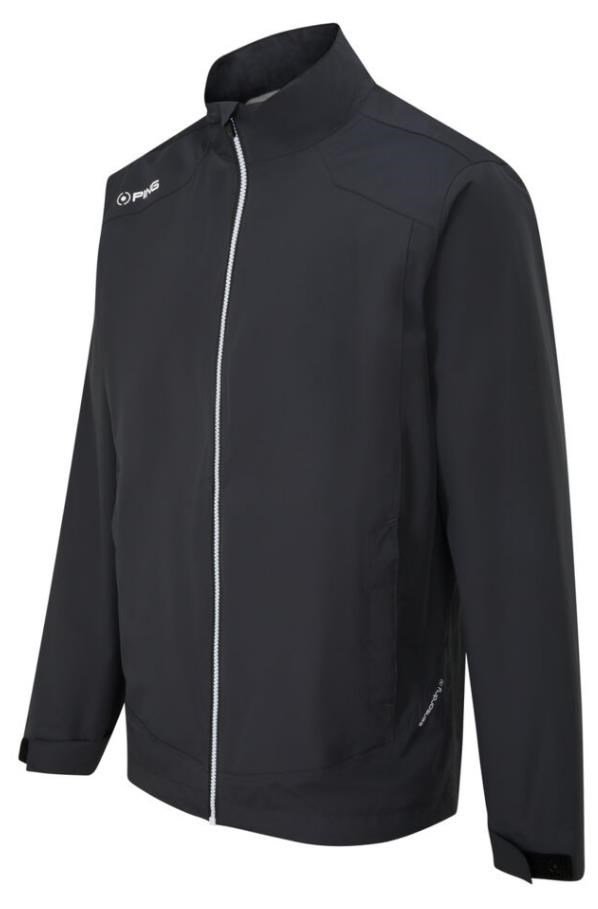 PING AquaDrive Waterproof herr jacka, svart