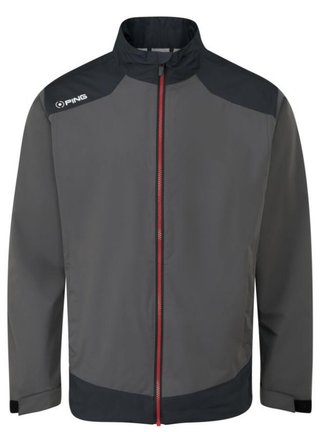 PING AquaDrive Waterproof herr jacka, asphalt/black