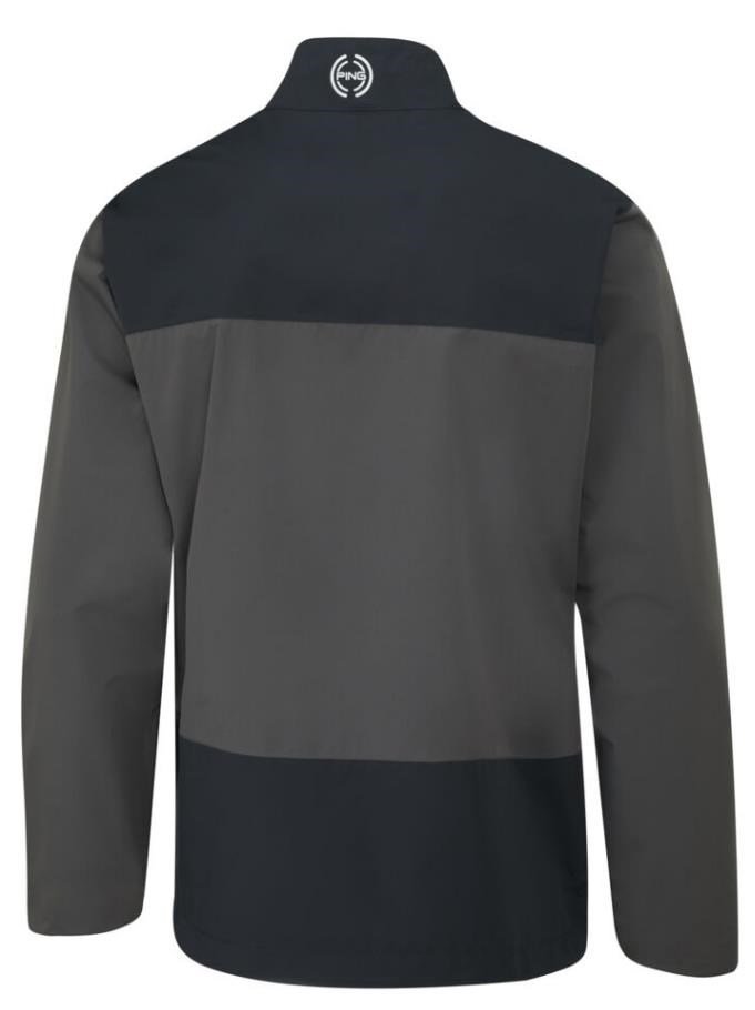 PING AquaDrive Waterproof herr jacka, asphalt/black
