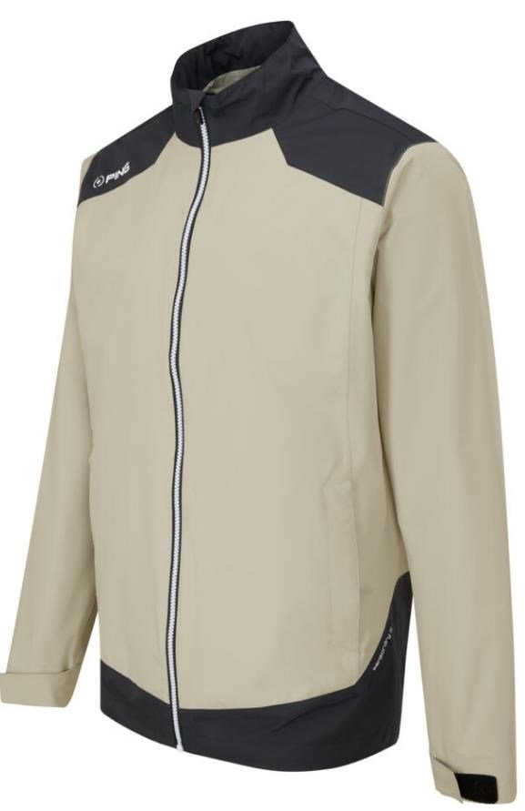 PING AquaDrive Waterproof herr jacka, willow/black