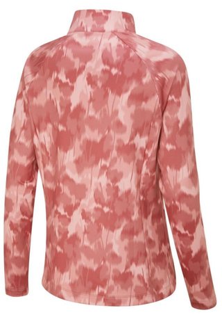 PING Jasmine Printed Long Sleeve dam top, rose multi