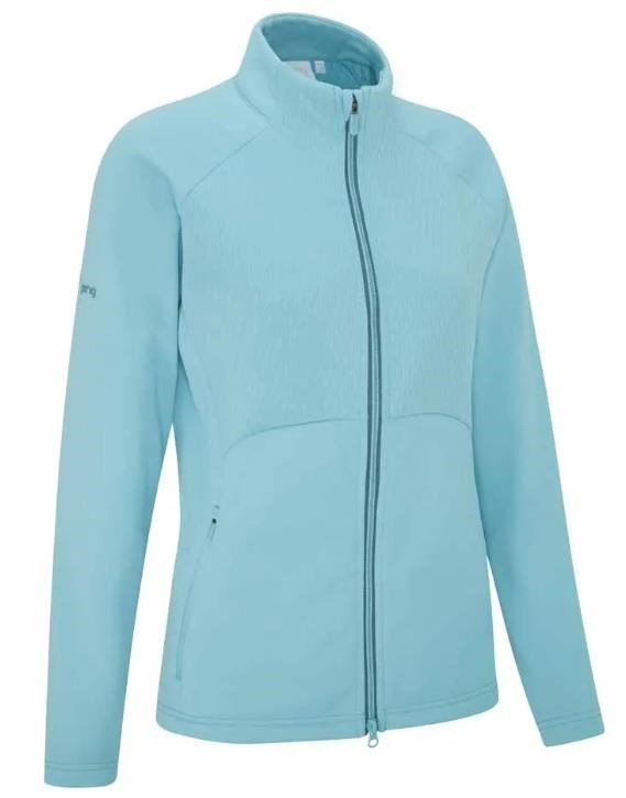PING Catherine Full Zip Fleece dam sweatshirt, oasis