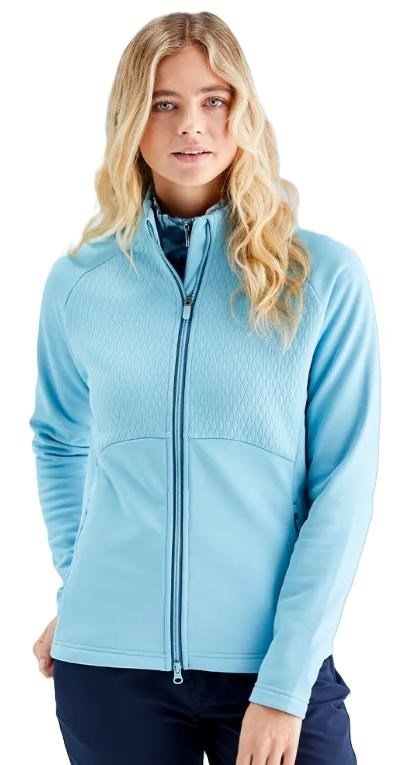 PING Catherine Full Zip Fleece dam sweatshirt, oasis