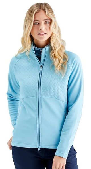 PING Catherine Full Zip Fleece dam sweatshirt, oasis