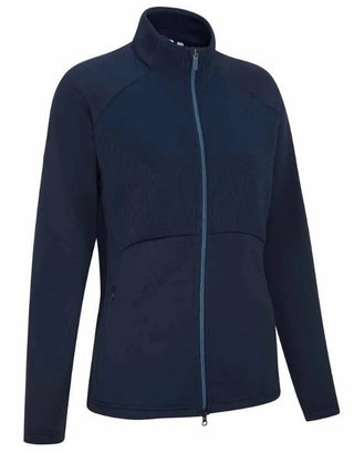 PING Catherine Full Zip Fleece dam sweatshirt, marinblå